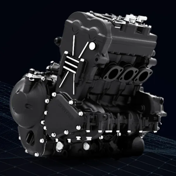 Motor tricilíndrico